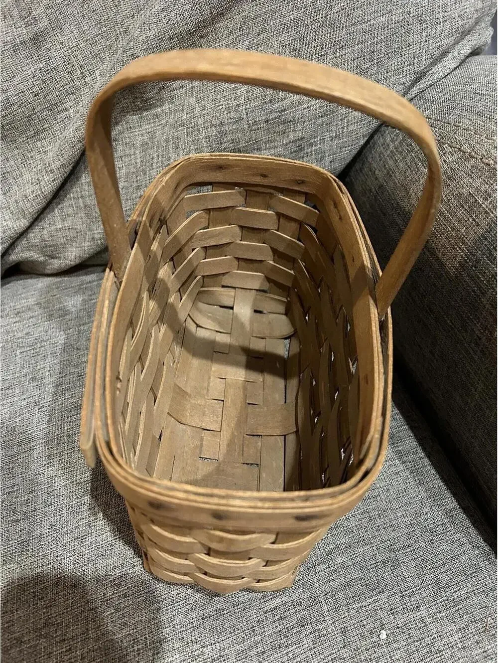 Longaberger Candle Basket 1984 Vintage